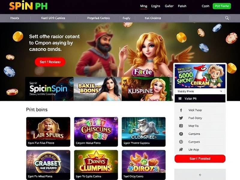 Welcome to Spin Ph Casino.com – the ultimate online gambling destination. Enjoy real money casino games, exclusive bonuses, and a secure platform for players worldwide.